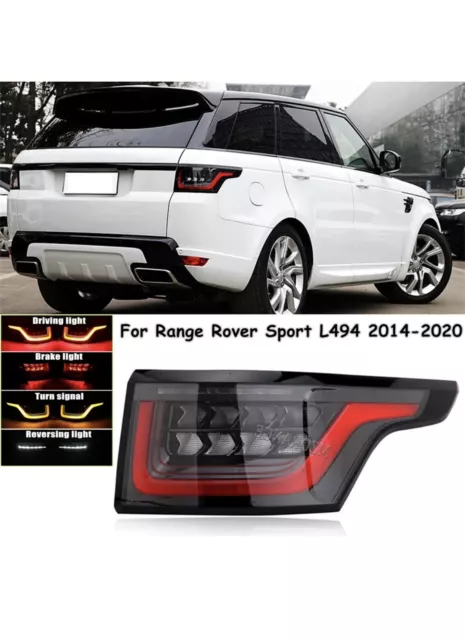 Right Sequential LED Rear Tail Light Lamp For Range Rover Sport L494 2013-2020