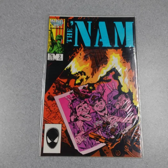 The Nam Issue 3 Marvel Comic Book BAGGED AND BOARDED