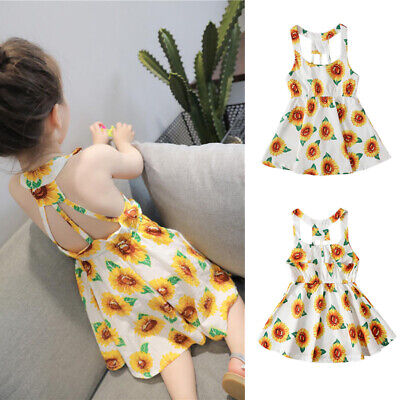 Toddler Infant Baby Girls Clothes Floral Romper Bodysuit Dress Skirts Outfits