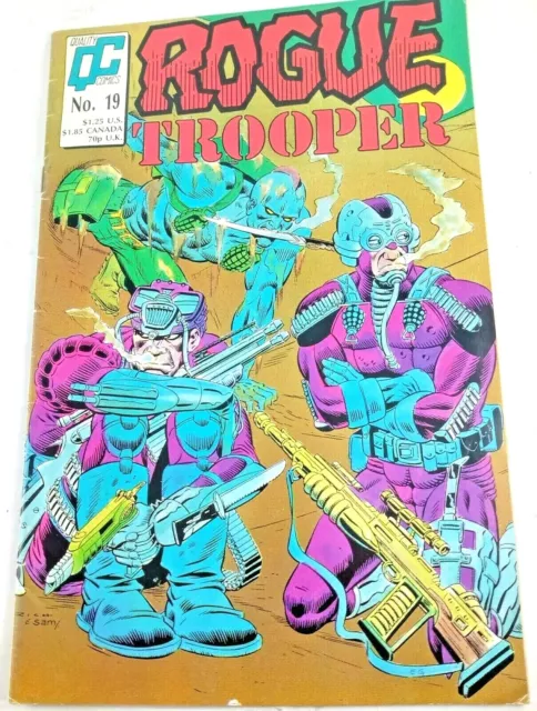 Rogue Trooper QC Comics # 19 1986 Comic book Vintage Collectible Item