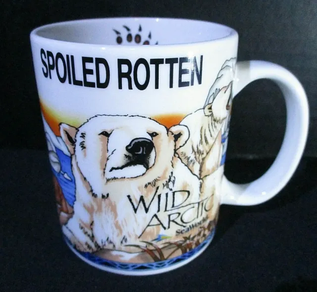 Wild Arctic Sea World, Ceramic, Coffee ,tea Cup Mug souvenir, "Spoiled Rotten"