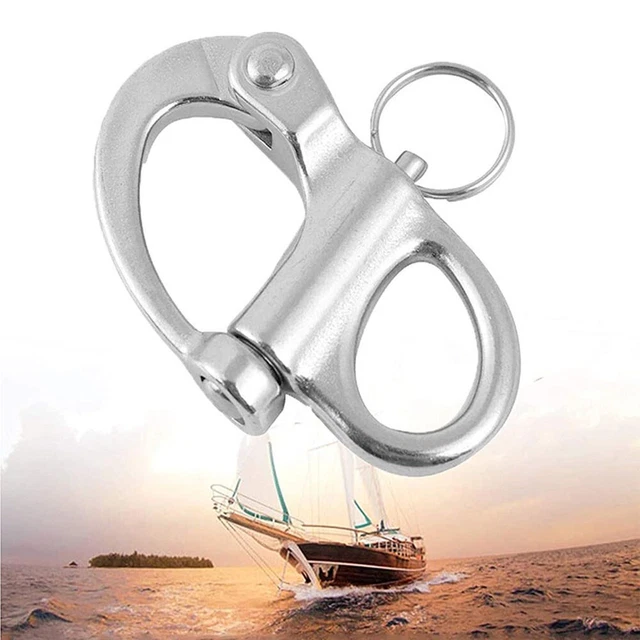 Snap Shackle Edelstahl - Schnellanschluss Für Gurtband 25mm