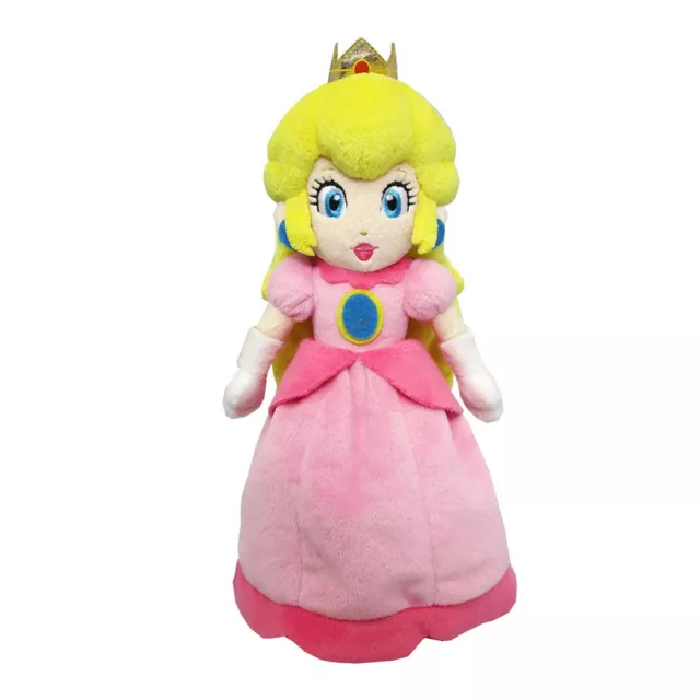 Super Mario Princess Peach Plush Toy 8" New with Tag