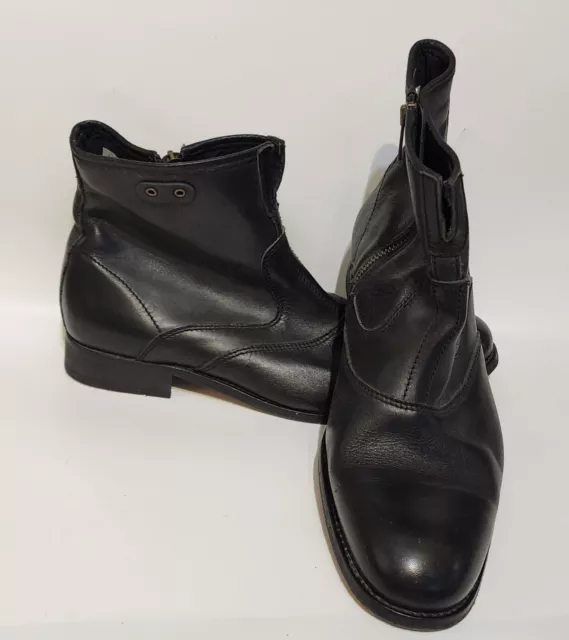 HUDSON BOOTS MENS UK 9 EU 43 Black 03 09 Leather Work Formal Casual 75.99 PicClick UK