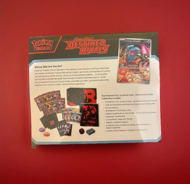 POKEMON SCARLET & Violet Destined Rivals Elite Trainer Box Etb Factory ...