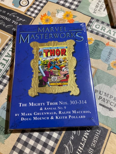 Marvel Masterworks The Mighty Thor Vol 304 Dm Vol 20 Gold Frame Variant Sealed
