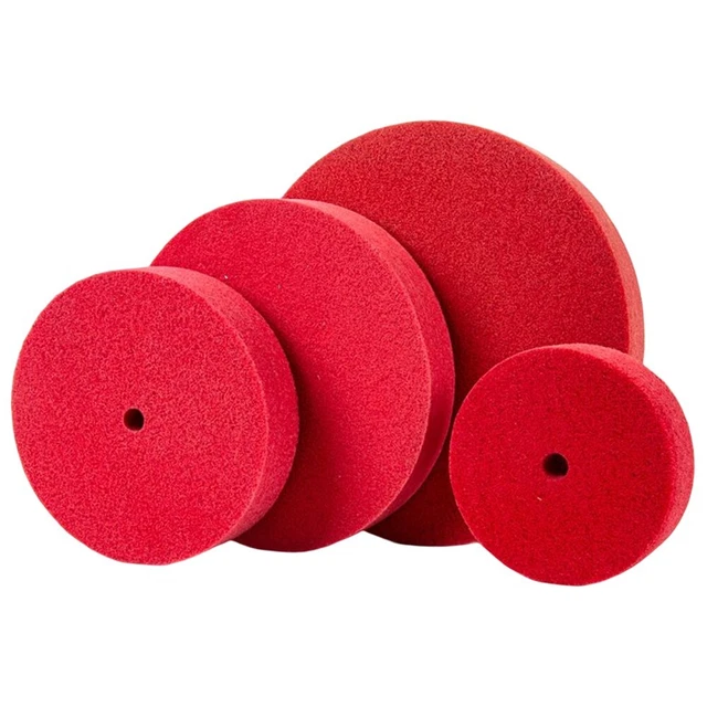 16 mm disco de pulido 7P/9P/12P anti alta temperatura fibra rojo asequible