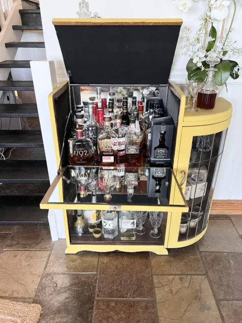Vintage Art Deco Drinks/cocktail Cabinet - upcycled - MOVING SALE