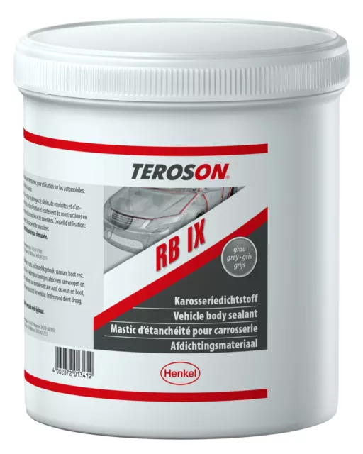 Teroson RB IX Karosseriedichtstoff 1Kg grau IDH 1359348