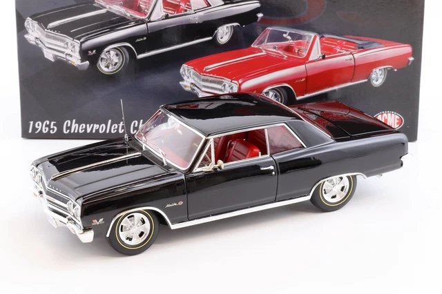 Chevrolet Chevelle 1965 - ACME 1/18 - Montée Sur Métal - Neuve En Boîte
