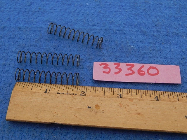 1941 Wurlitzer 750E 780E Solenoid Drum Cancel Plate Return Springs # 33360