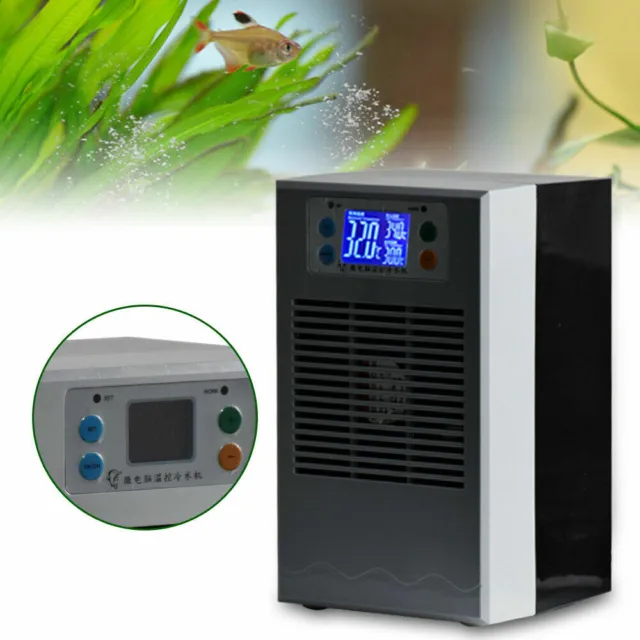 30L Aquarium Water Chiller Fish Tank Shrimp Cooler Heating Cooling Machine New