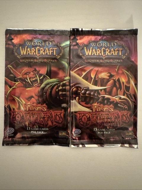 Wow Tcg Fires Of Outland Pack FOR SALE! - PicClick