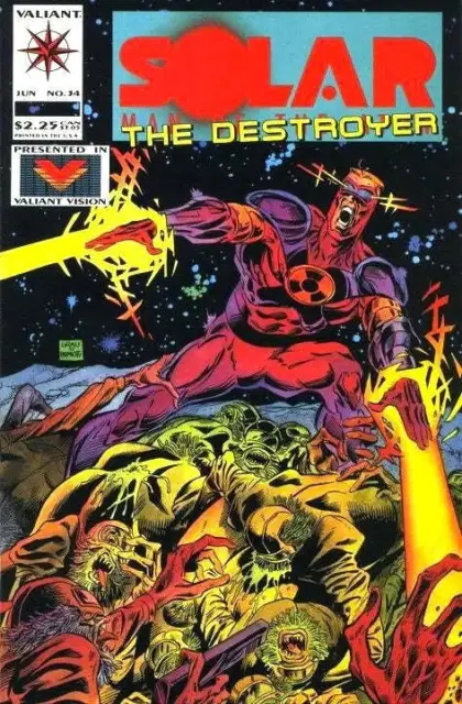 Solar: Man Of The Atom #34 - Valiant Comics - 1994