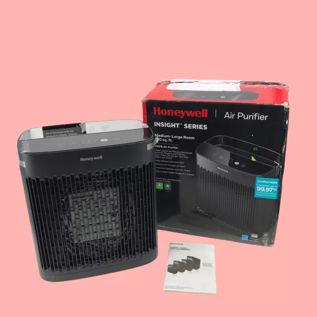 Honeywell HPA5100B InSight HEPA Air Purifier 190sq.ft #NO3314