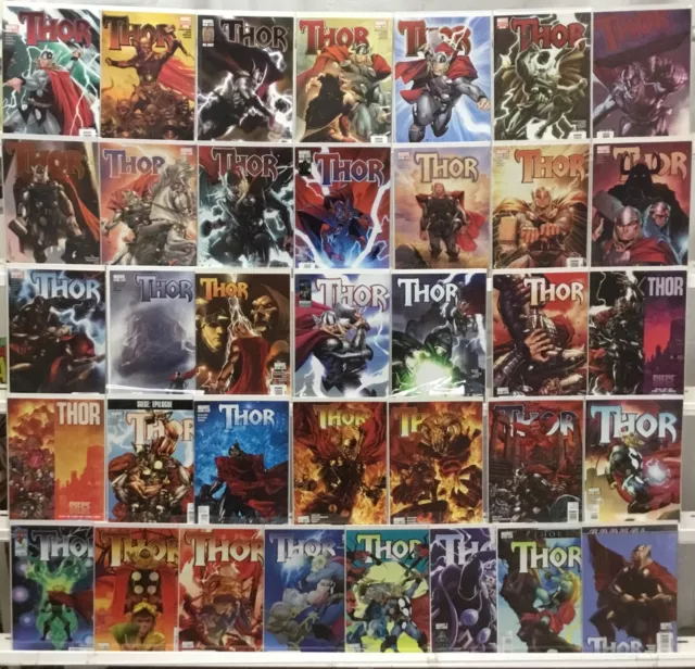 Marvel Comics Thor 1-12,600-621 Plus Annual 2009 - Missing in Bio - 1st App