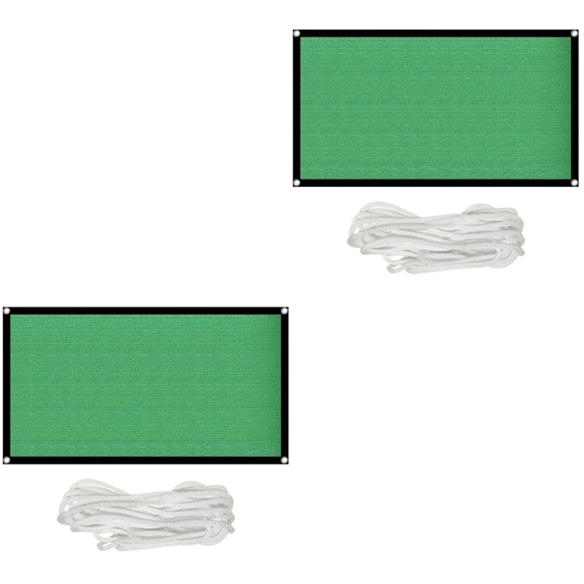 2pcs Sun Shade voile auvent