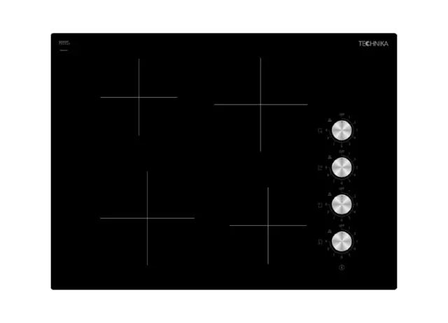 Technika Black 70cm Ceramic Electric Cooktop Model TGGCM74 RRP $1499.00