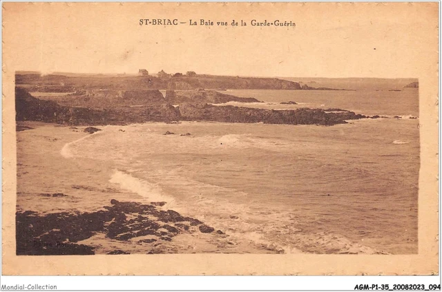 Saint-Briac - CPA 35 SAINT ST BRIAC Port à Marée Basse Groupe d'enfants