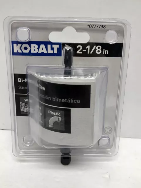 Kobalt 2-1/8 Inch Bi-Metal Arbored Hole Saw - #0777738