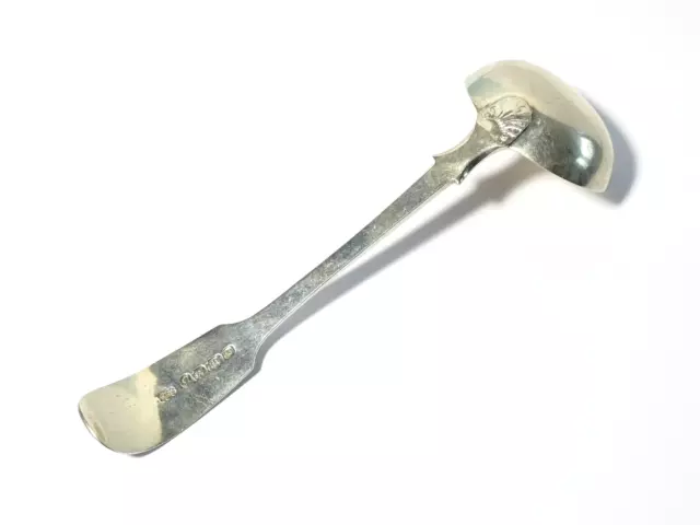 1838 Exeter Sterling Silver Cream Ladle William Rawlings Sobey 14cm  #ESK19 3