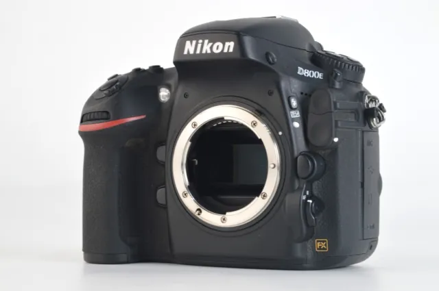"Count 1466" Nikon D800E Full-Frame FX Digital Camera Body 36.3 MP  [Near Mint]