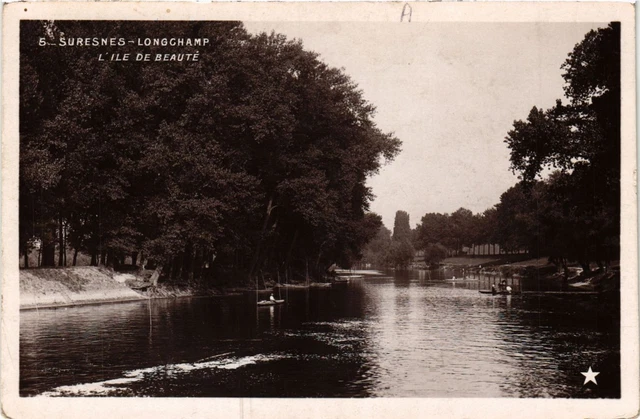 CPA SURESNES-Longchamp - The Ile of Beauty (740665)