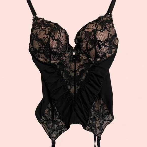 Corsetto Vita In Rasato Bianco E Nero - Stecche Acciaio Per Modellare