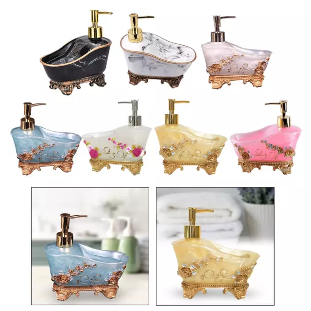 Dispenser di sapone liquido Resina Elegante bottiglia per lozione per le