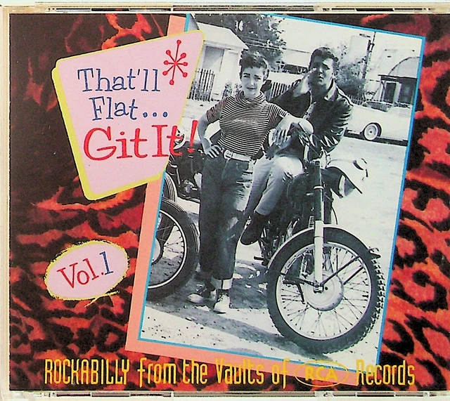 That'll Flat Git It Vol.1 RCA Vaults Rockabilly CD (Fatbox 1993 Bear Family)