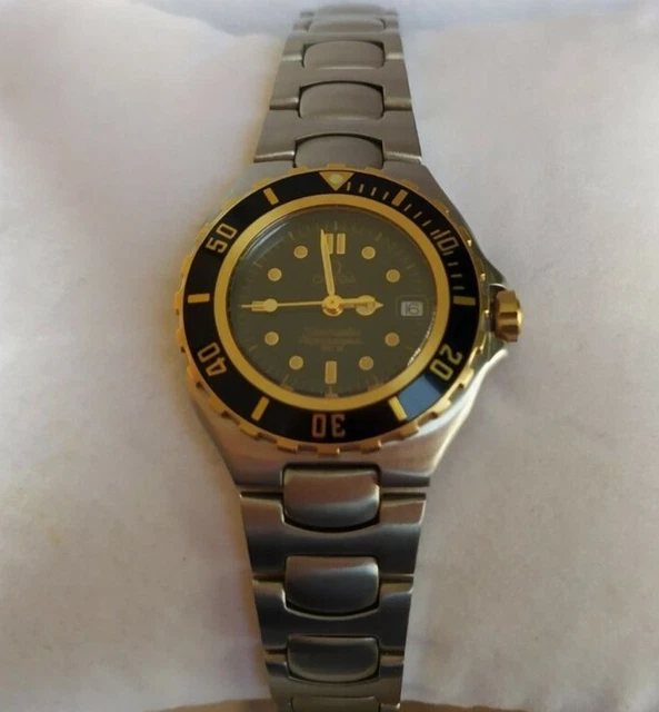 Omega Seamaster 300 donna acciaio oro 18k al quarzo, condizioni pari al nuovo.