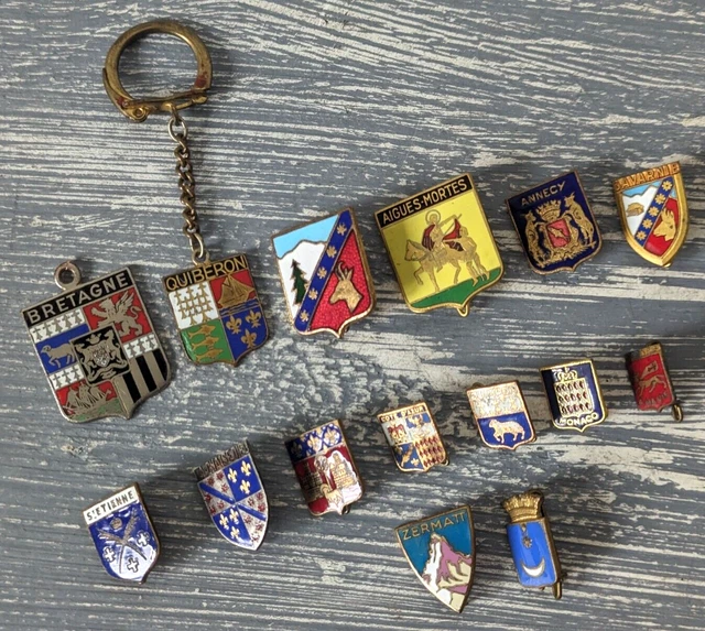 2 badges adhésifs, Coeur vendéen