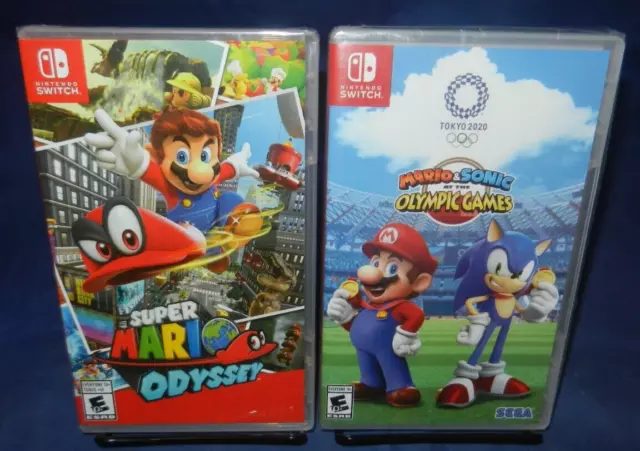 Switch, New; Super Mario Odyssey, Mario & Sonic at the Olympic Games Tokyo 2020