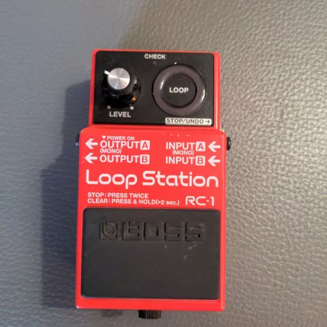 BOSS RC-1 Loop Station Electric Guitar Compact Pedal