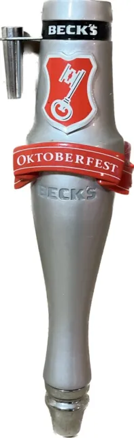 Beck's Oktoberfest Beer Tap Handle Kegerator Keg Bar Pull Handle Knob Man Cave
