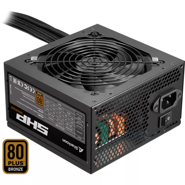 Sharkoon SHP Bronze 700W, PC-Netzteil, schwarz