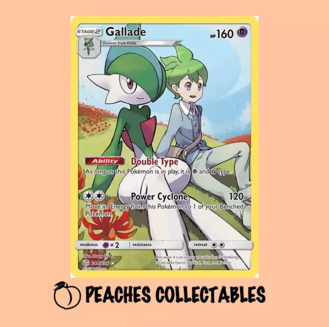 Pokemon - Gallade - 244/236 - SM Cosmic Eclipse - Secret Rare