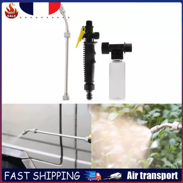 Garden Spray Nozzle High Pressure Car Wash Water Gun Sprayer Jet (77cm) FR