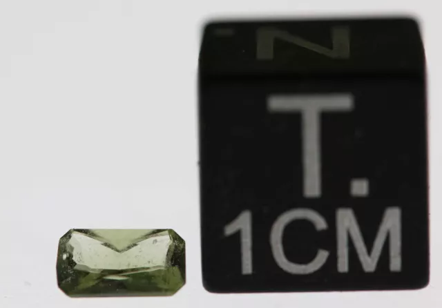 Moldavite Taglia Smeraldo (Tektit - 0.25 Carati - 003)