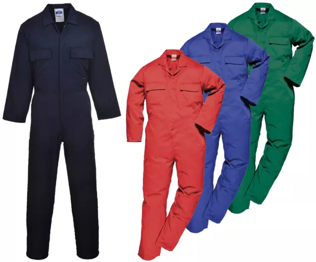 Portwest Coverall | Mechanic Garage Workwear Overall Student Boiler Suit