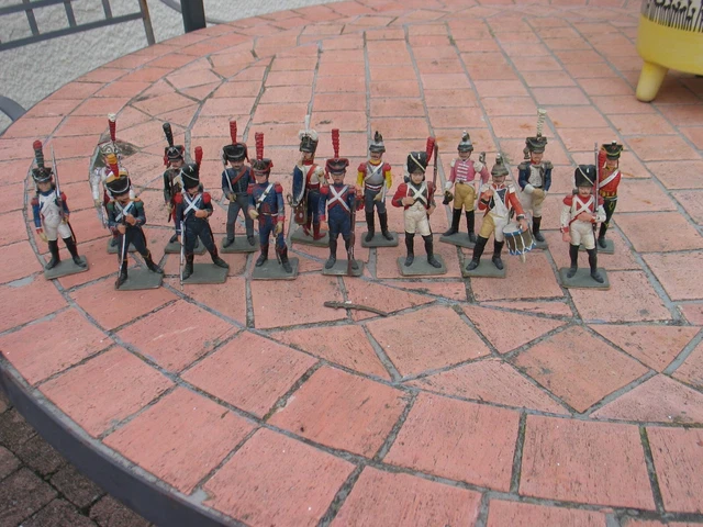 563 Soldats Plastique Starlux 1Er Empire Annee 60 3 Musiciens De La