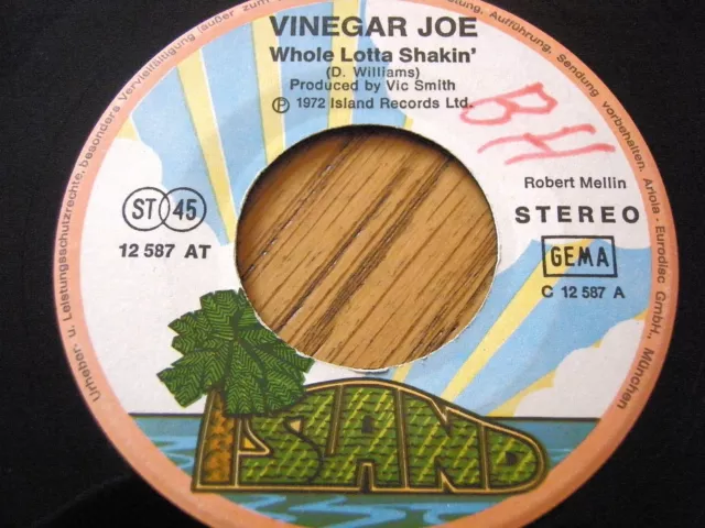 Vinegar Joe - Whole Lotta Shakin'  7" Vinyl