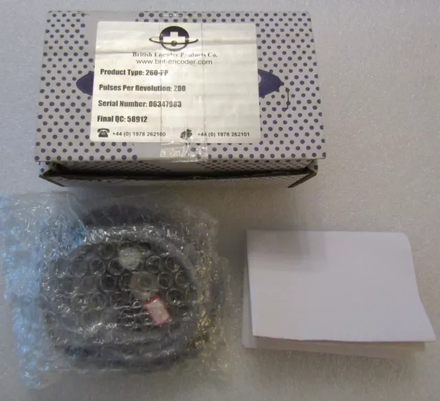 BRITISH ENCODER PRODUCTS 260-PP - Ultra Versatile Communcated Encoder - New