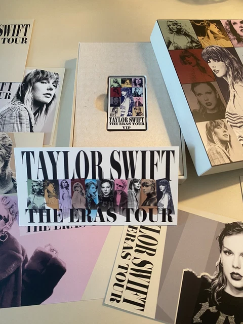 TAYLOR SWIFT ERAS TOUR VIP MERCH BOX - 10 Postcards & Box £4.01 ...