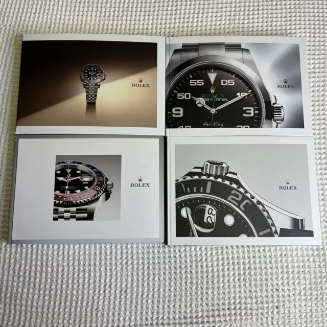 ROLEX WATCH CATALOGUE Hardback Book Brochure Coffee Table 4 Bundle 54.99 PicClick UK