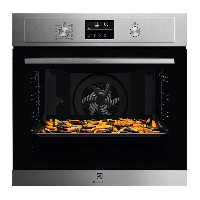 Electrolux EOM4P46TX Four 60 CM 72 L Multifonctions Air Fry Pyrolyse Argent