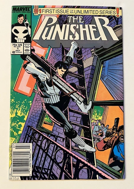 The Punisher #1Unlimited Series #1 Marvel Comics NM 1987 Newsstand Edition 