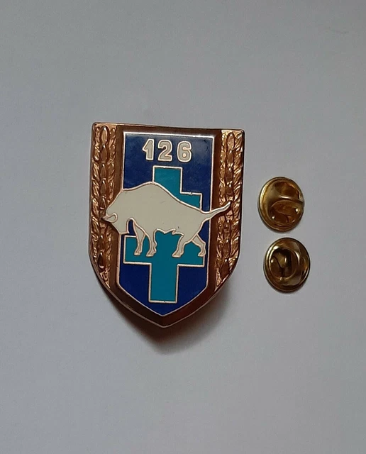 pin's armée / insigne FFI BM4 Compagnie Chambarand (argenté) hauteur: 1