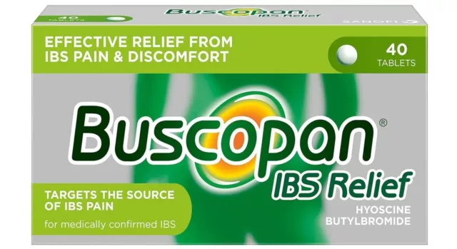Buscopan IBS Relief - 40 tablets EXP 2026 Free 1st class BRAND NEW