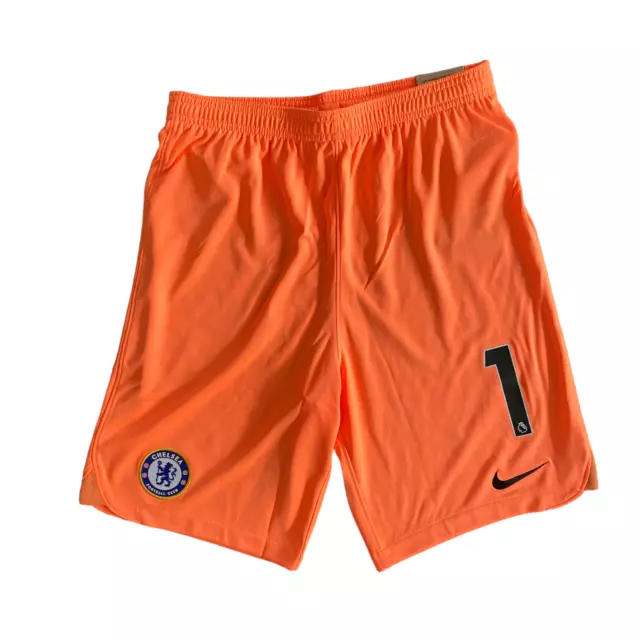 Pantaloncini da calcio Chelsea per bambini (taglia 13-15y) Nike Goalkeeper pantaloncini - n. 11 - nuovi